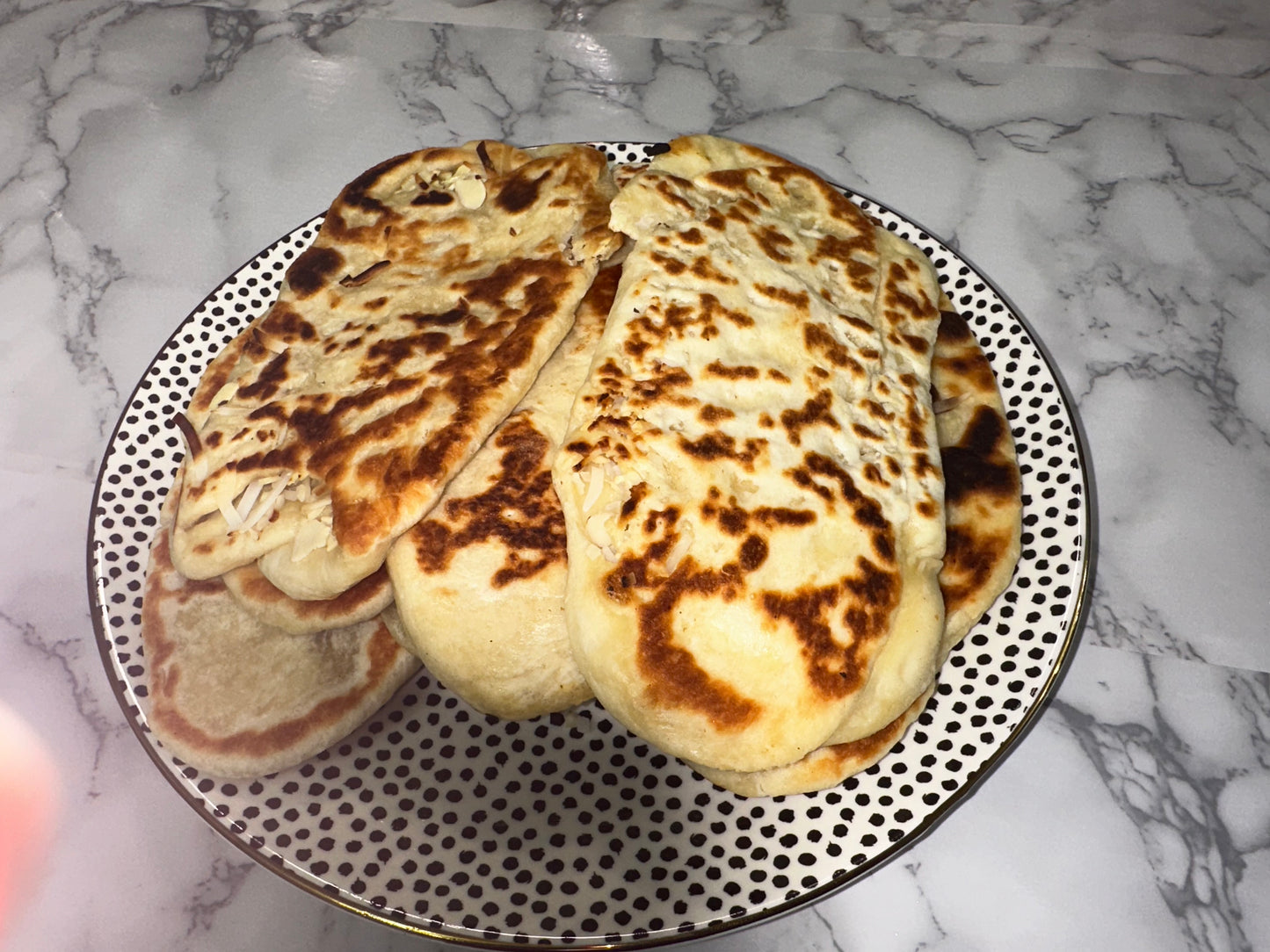 Naan Bread in 3 Flavors Making Class