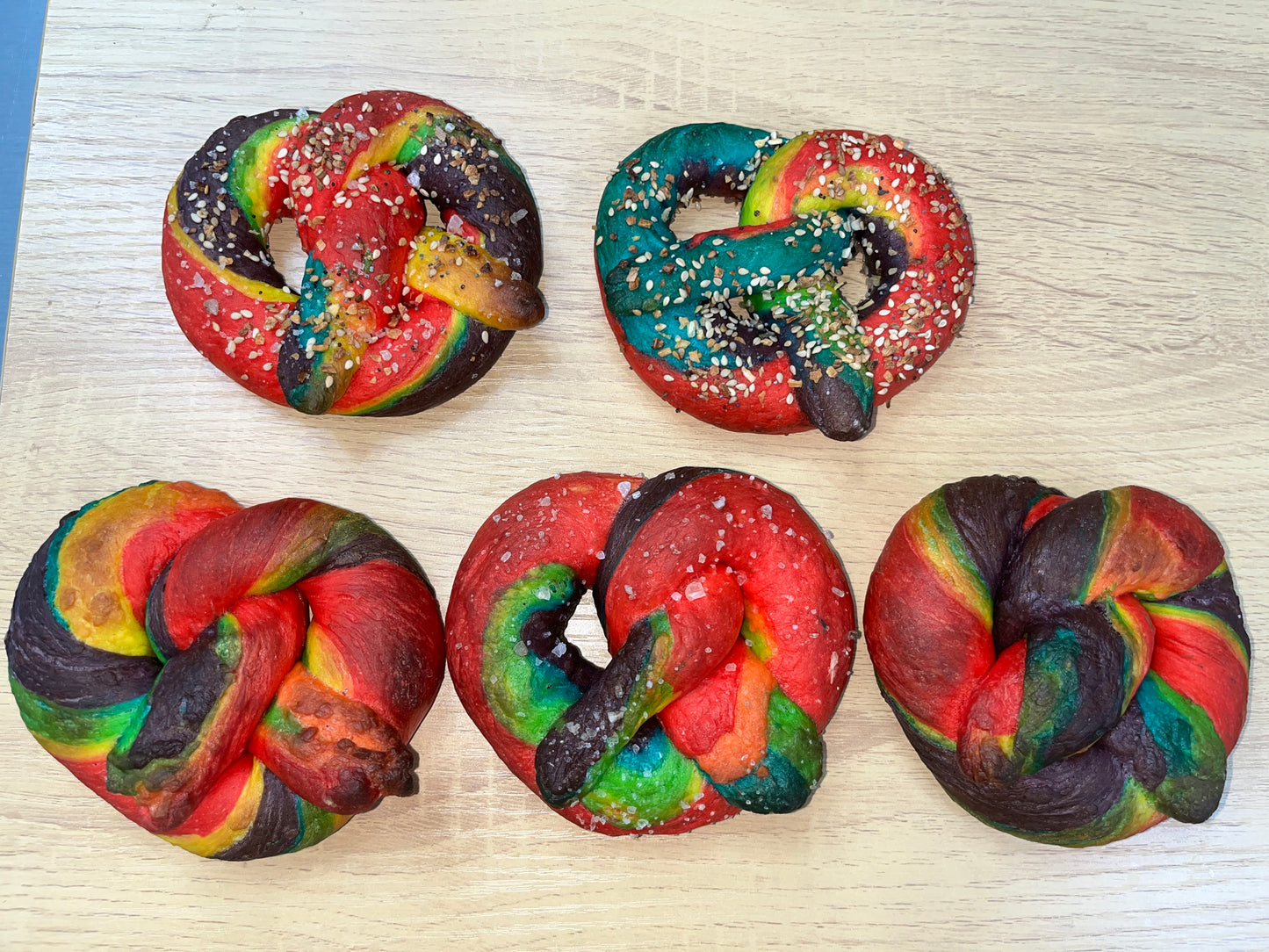 Rainbow Soft Pretzel & Beer Cheese or Chocolate Dip Making Class