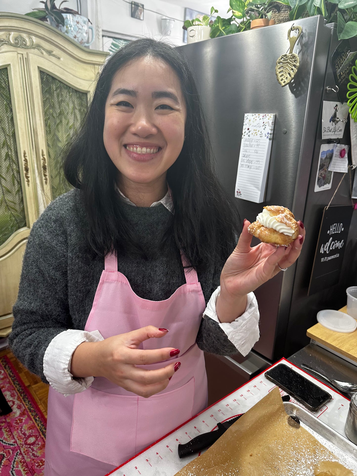 Eclairs and Cream Puff Class