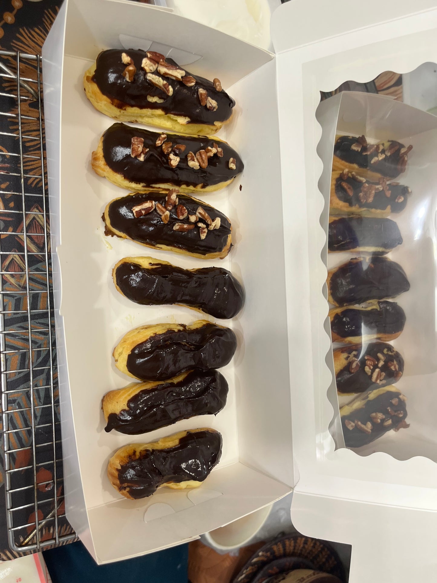 Eclairs and Cream Puff Class