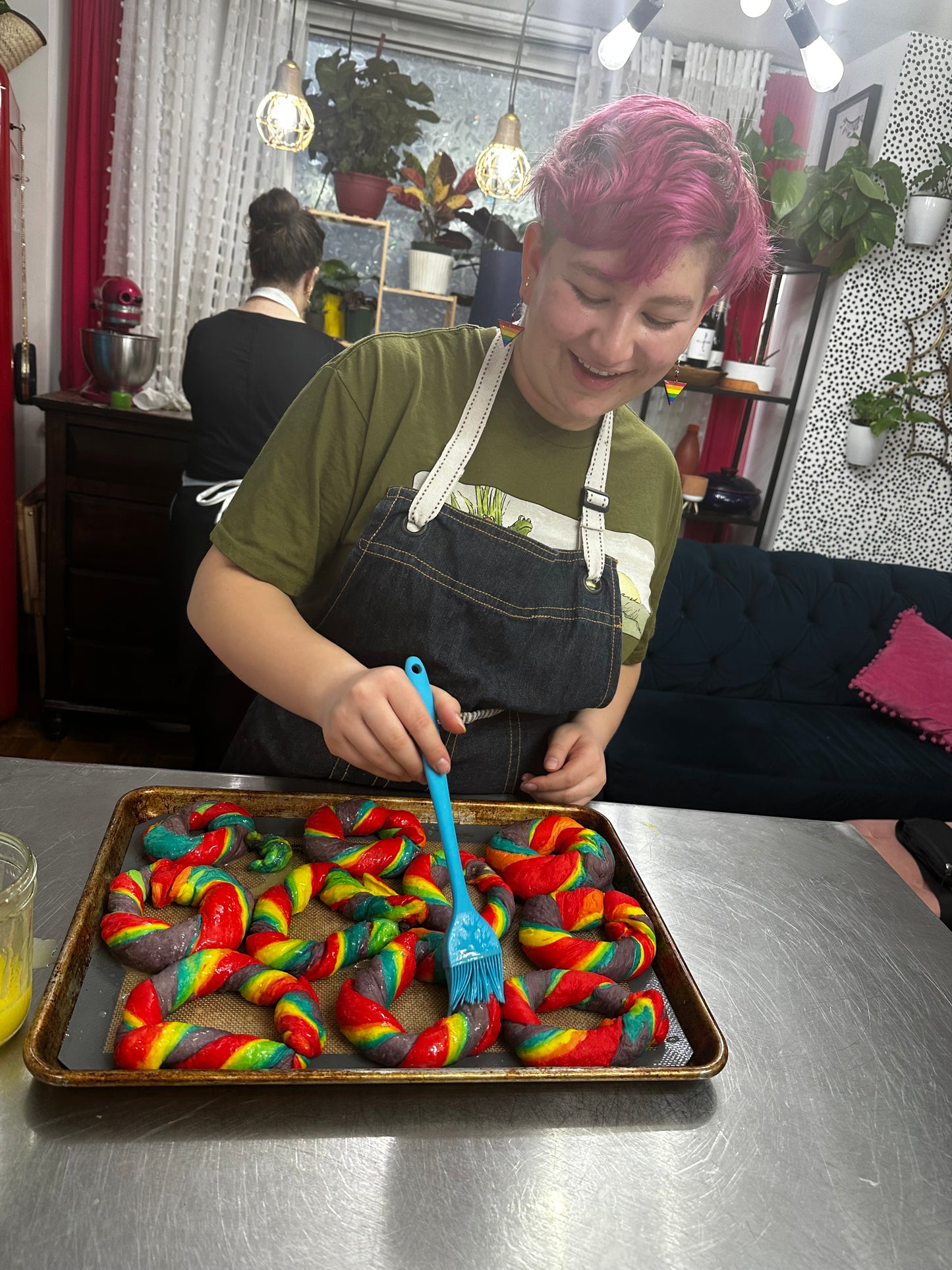 Rainbow Bagels Making Class