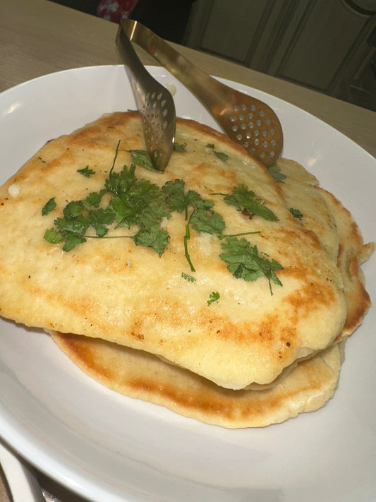 Naan Bread in 3 Flavors Making Class