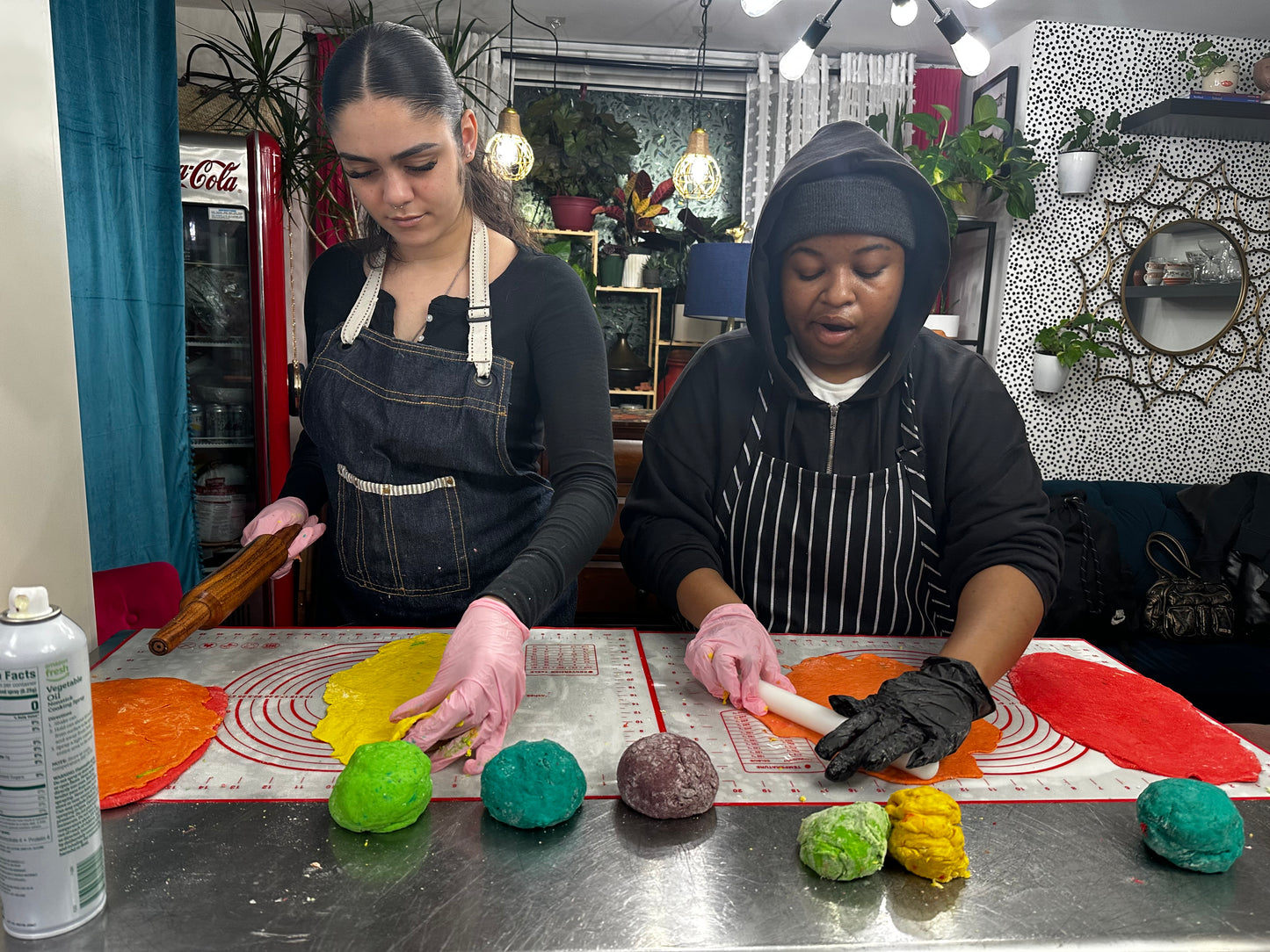 Rainbow Bagels Making Class