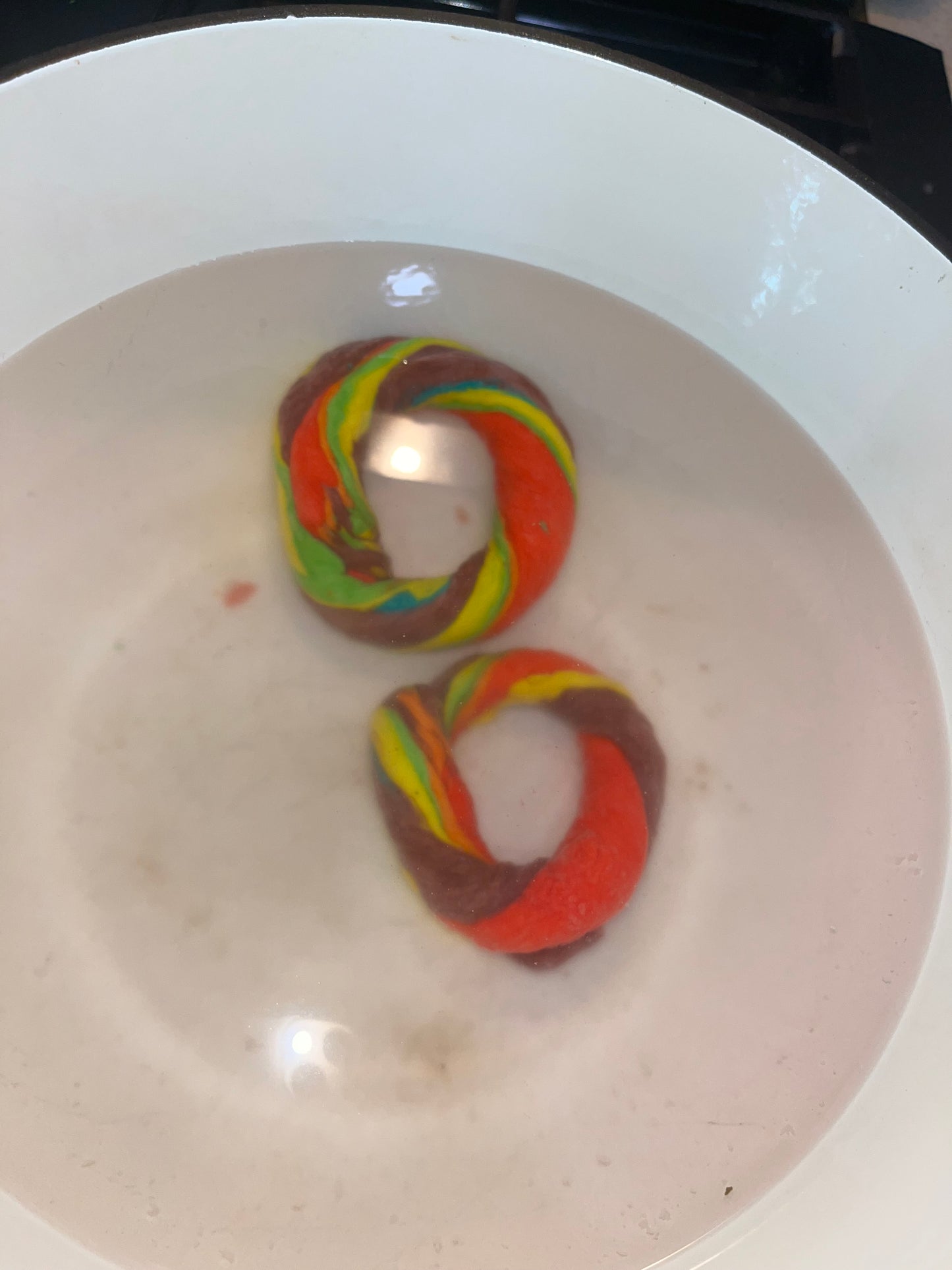 Rainbow Bagels Making Class