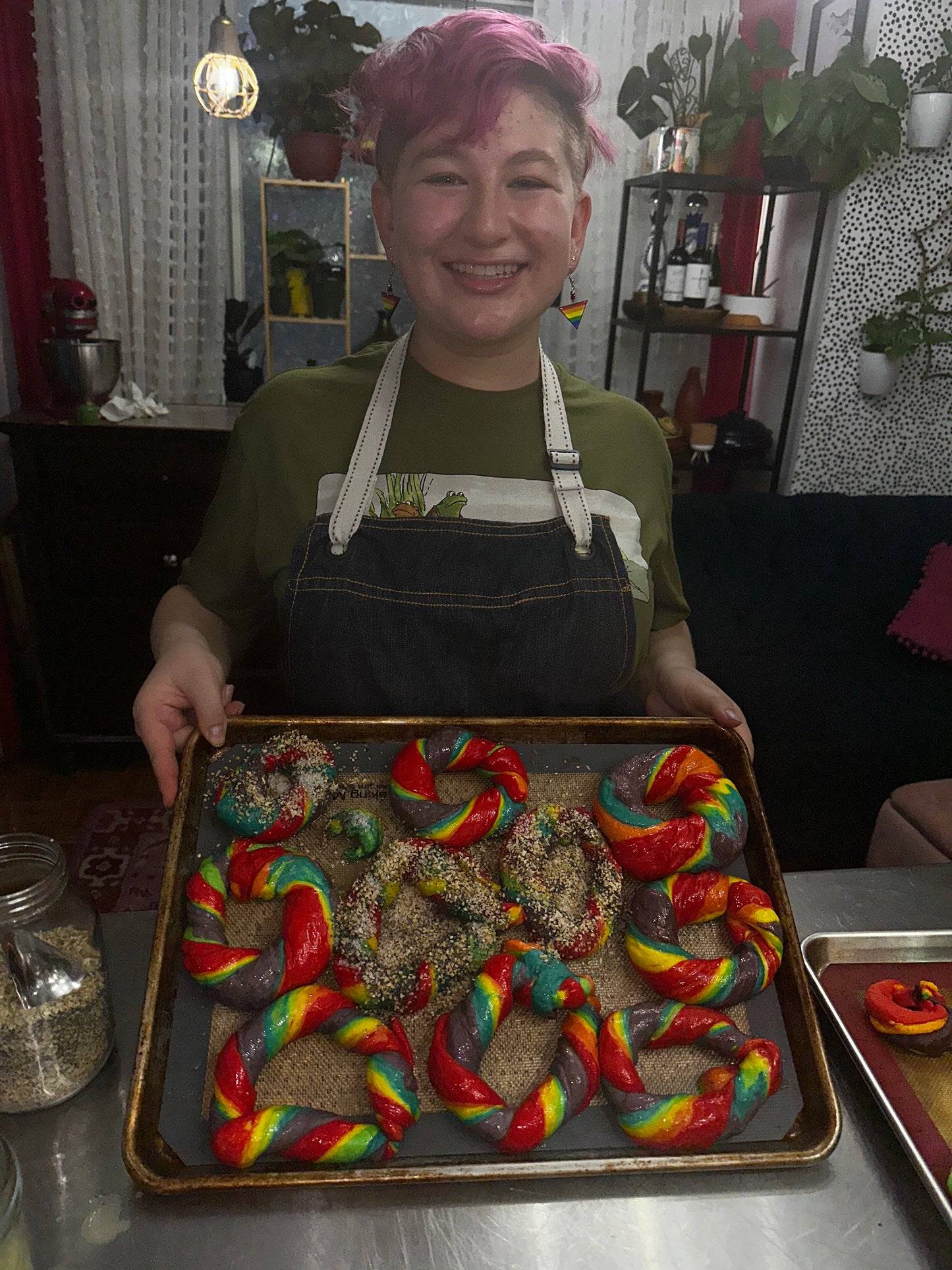 Rainbow Bagels Making Class