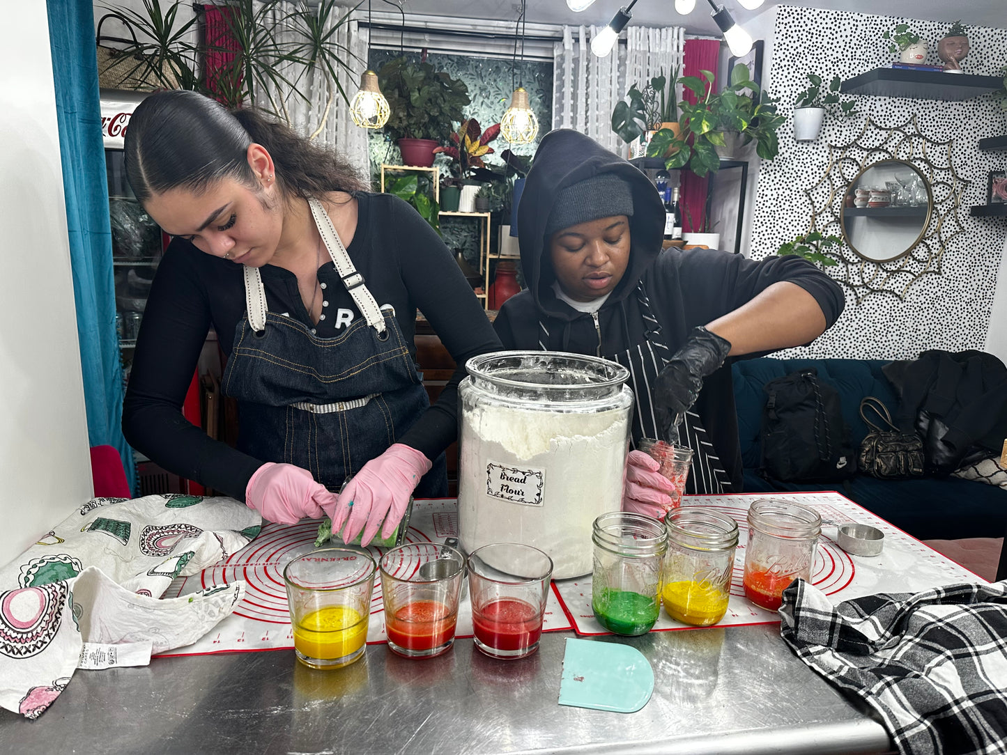 Rainbow Bagels Making Class