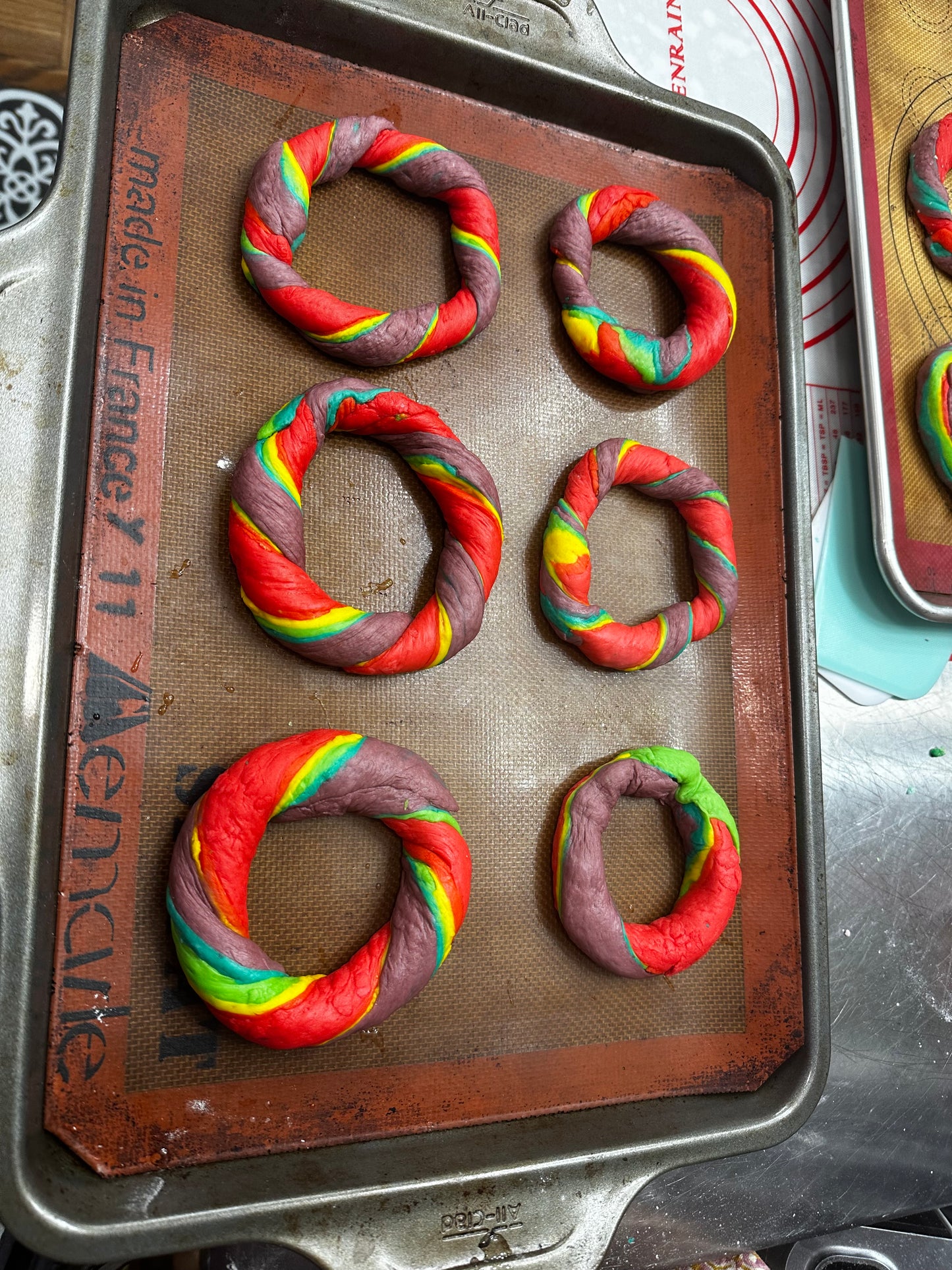 Rainbow Bagels Making Class