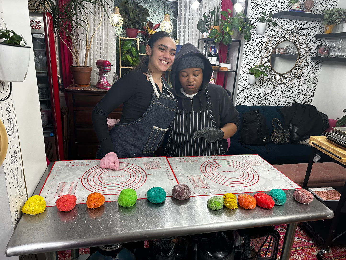 Rainbow Bagels Making Class