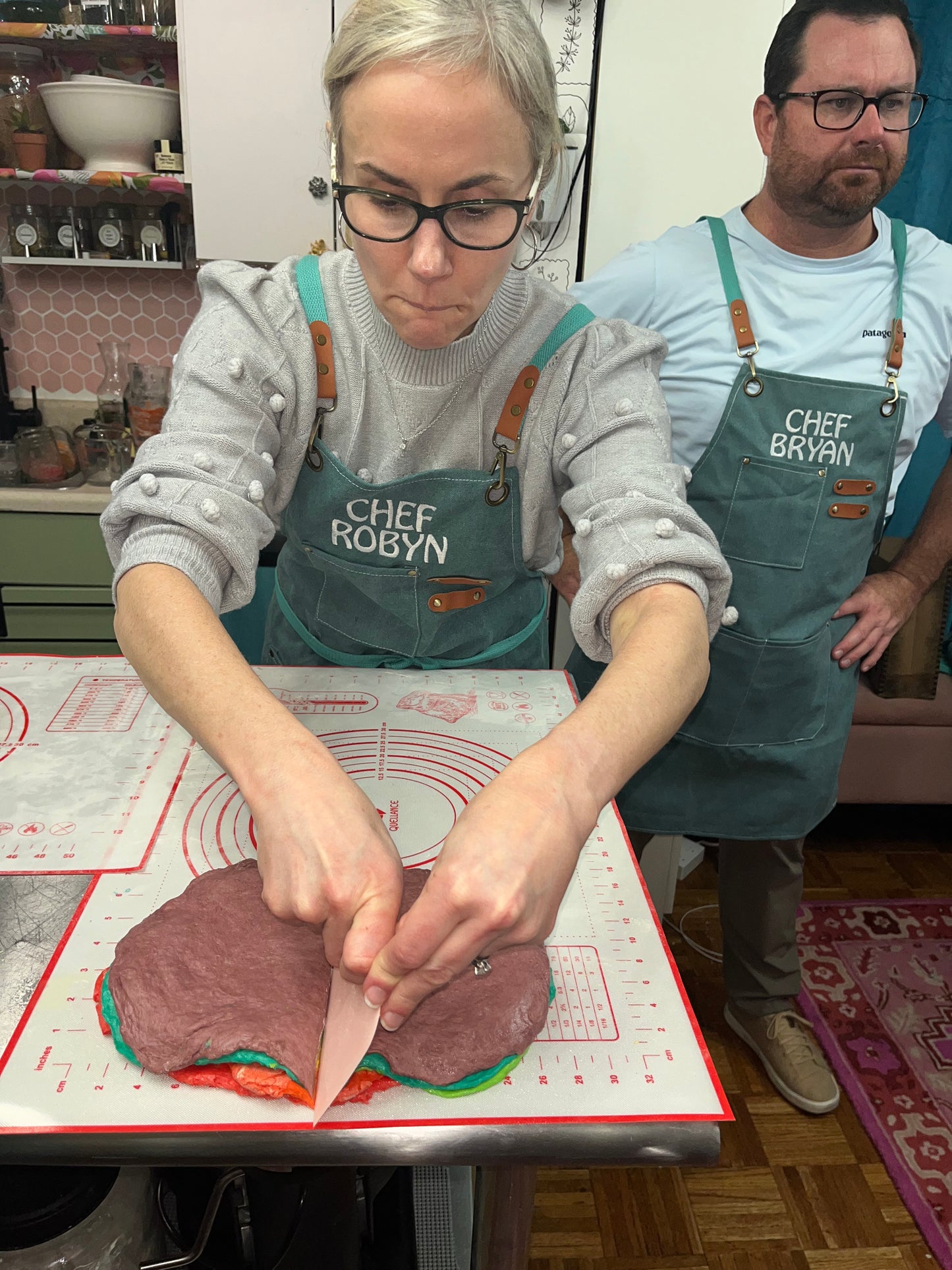 Rainbow Bagels Making Class