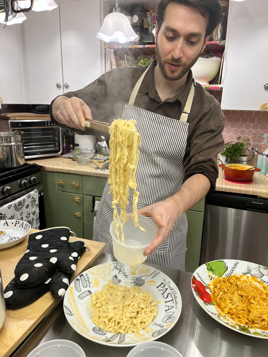 Fettuccine Alfredo Pasta Making Class