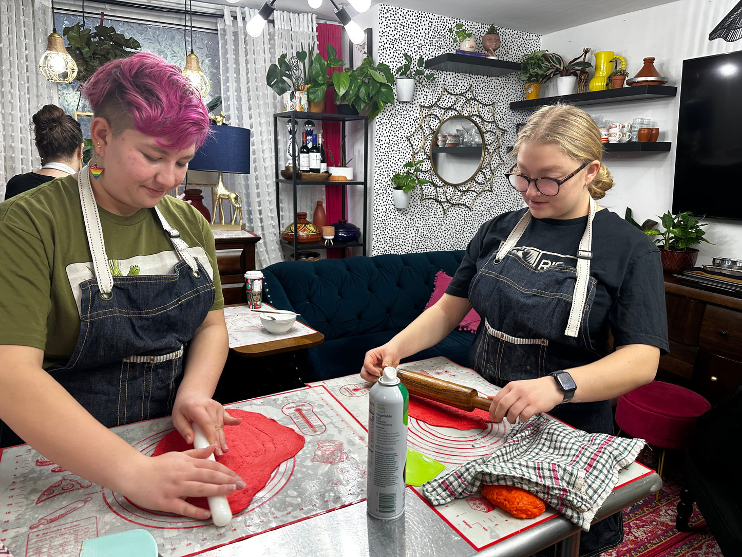 Rainbow Bagels Making Class