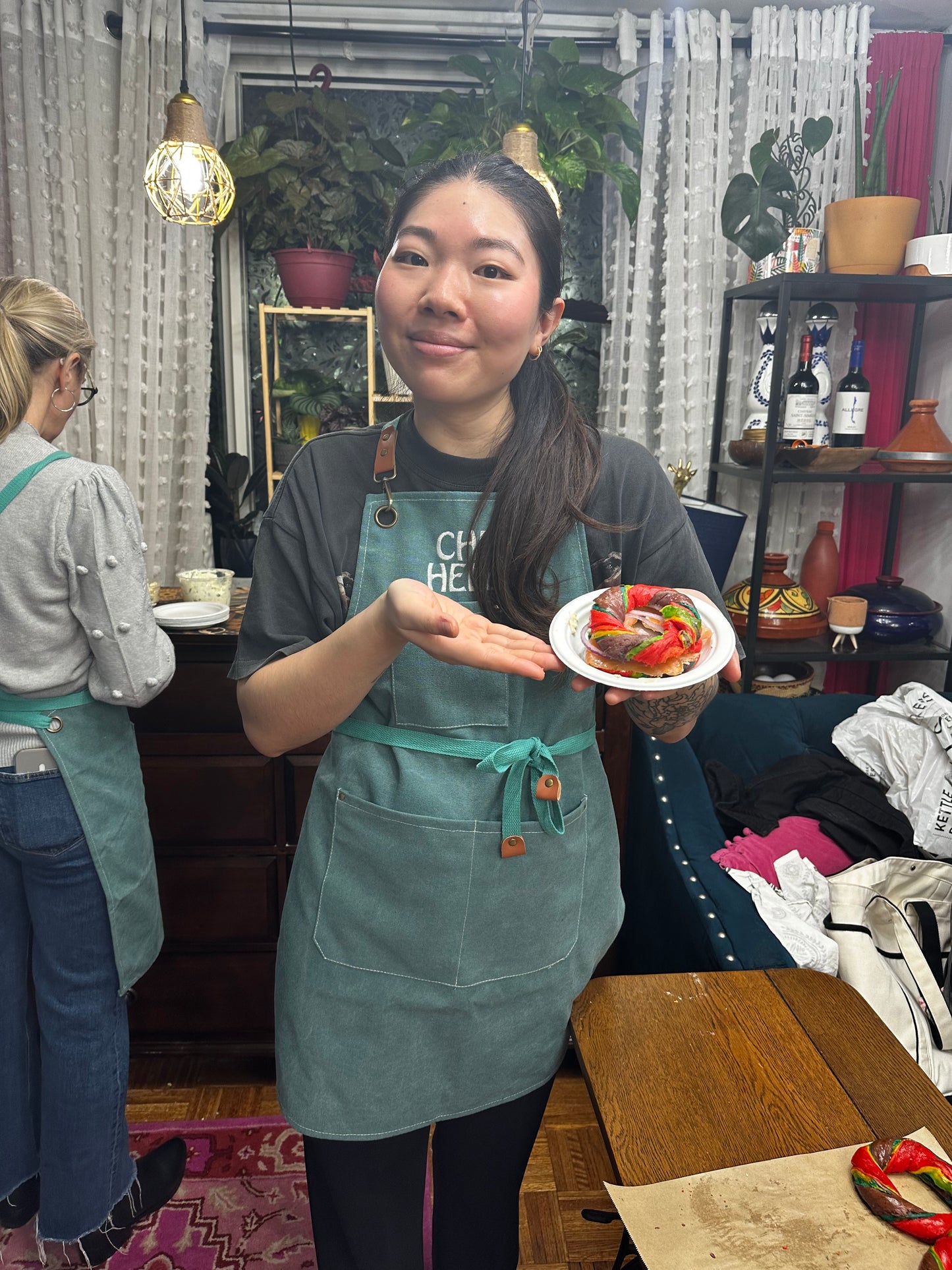 Rainbow Bagels Making Class