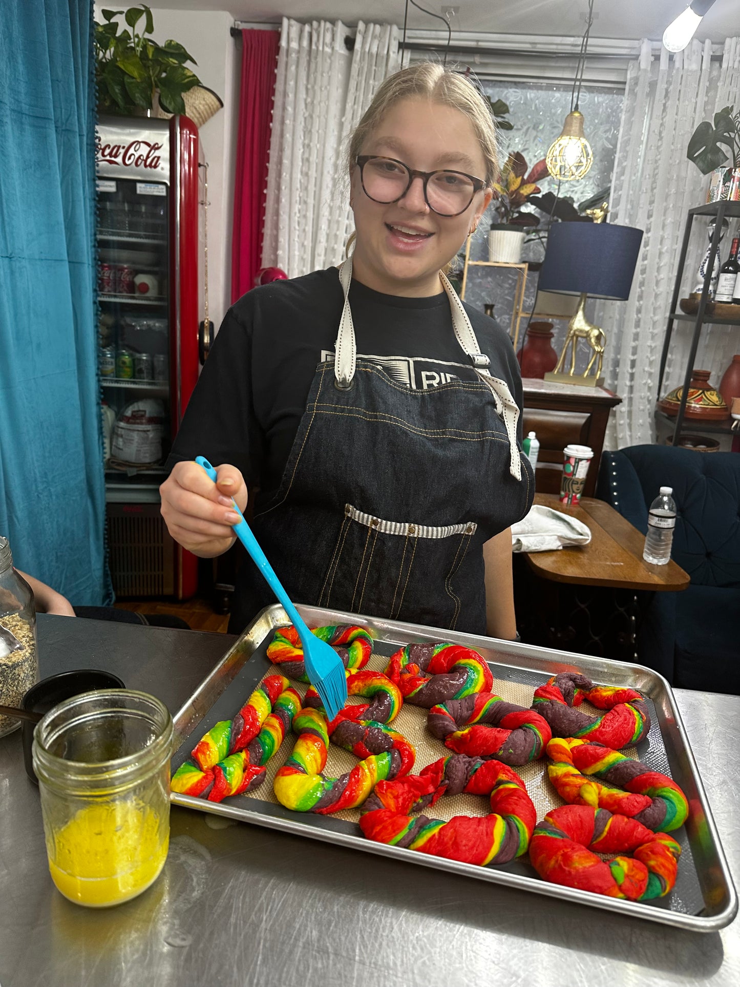 Rainbow Bagels Making Class